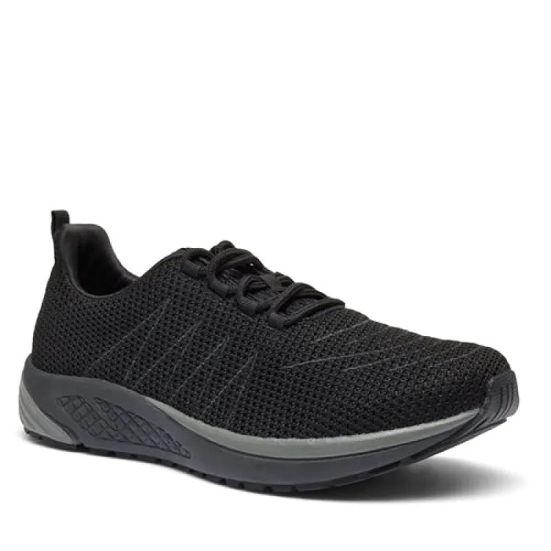 Propet Tour Knit Triple Black Mens Shoes Maa252 sold by Bayside Shoe Warehouse