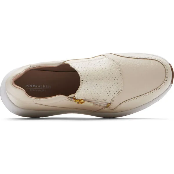 Rockport Trustride Side Zip Vanilla Leather Womens Shoes sold by Bayside Shoe Warehouse product image thumbnail 4