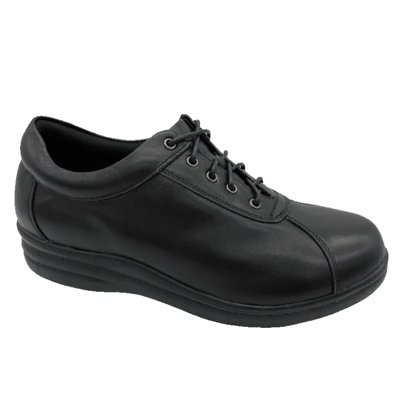 Pure Comfort Softly Lace Up Shoe Black sold by Bayside Shoe Warehouse