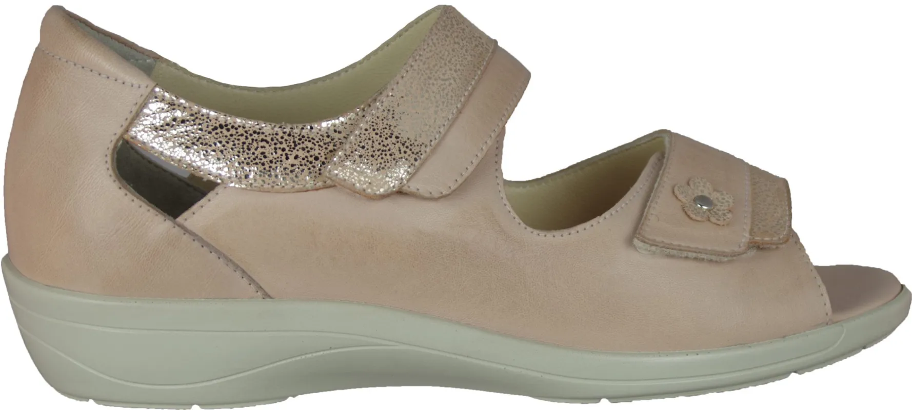 Cabello Re 3422 Tan Adjustable Sandal sold by Bayside Shoe Warehouse