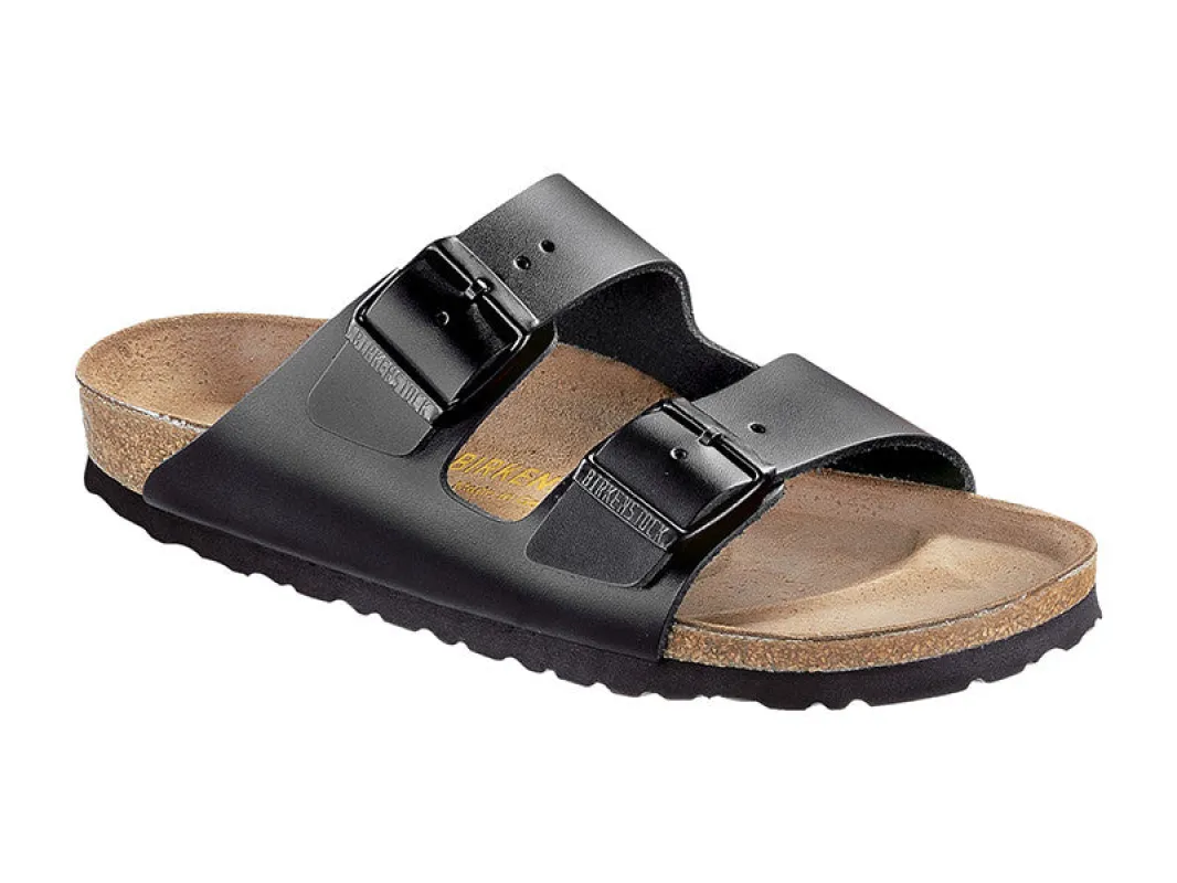 Birkenstock Arizona Black Smooth Leather Regular sold by Bayside Shoe Warehouse
