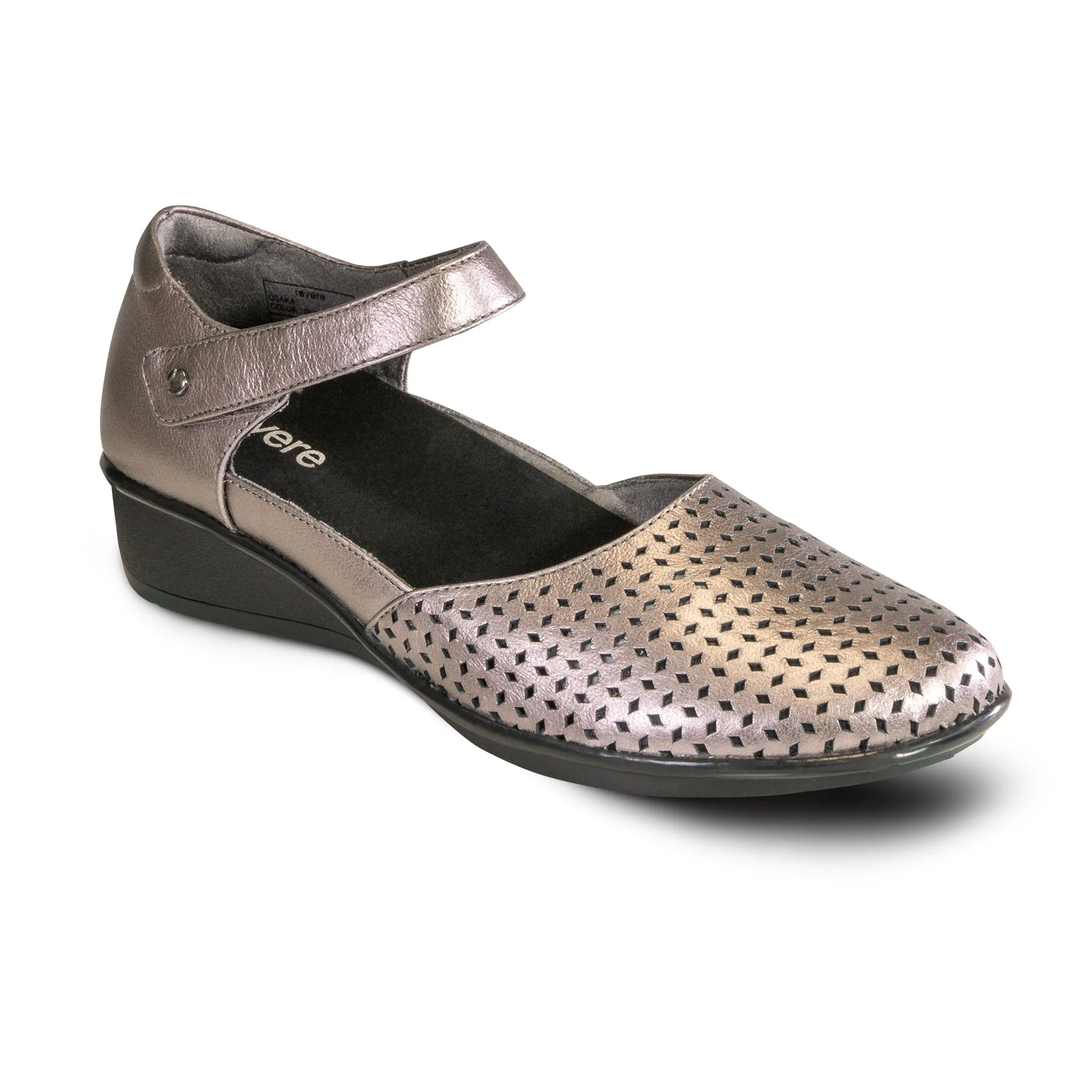 Revere Osaka Mary-jane - Gunmetal sold by Bayside Shoe Warehouse