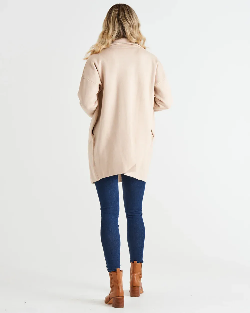 Betty Basics Bristol Coatigan Natural sold by Bayside Shoe Warehouse product image thumbnail 3