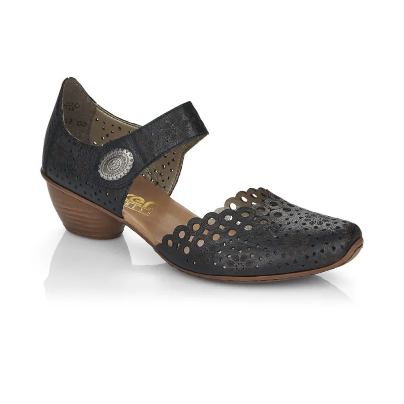 RIEKER 43753-00 Black Shoes sold by Bayside Shoe Warehouse