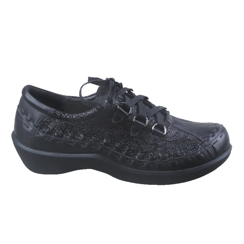 Pure Comfort Walker - Black/aubergine sold by Bayside Shoe Warehouse