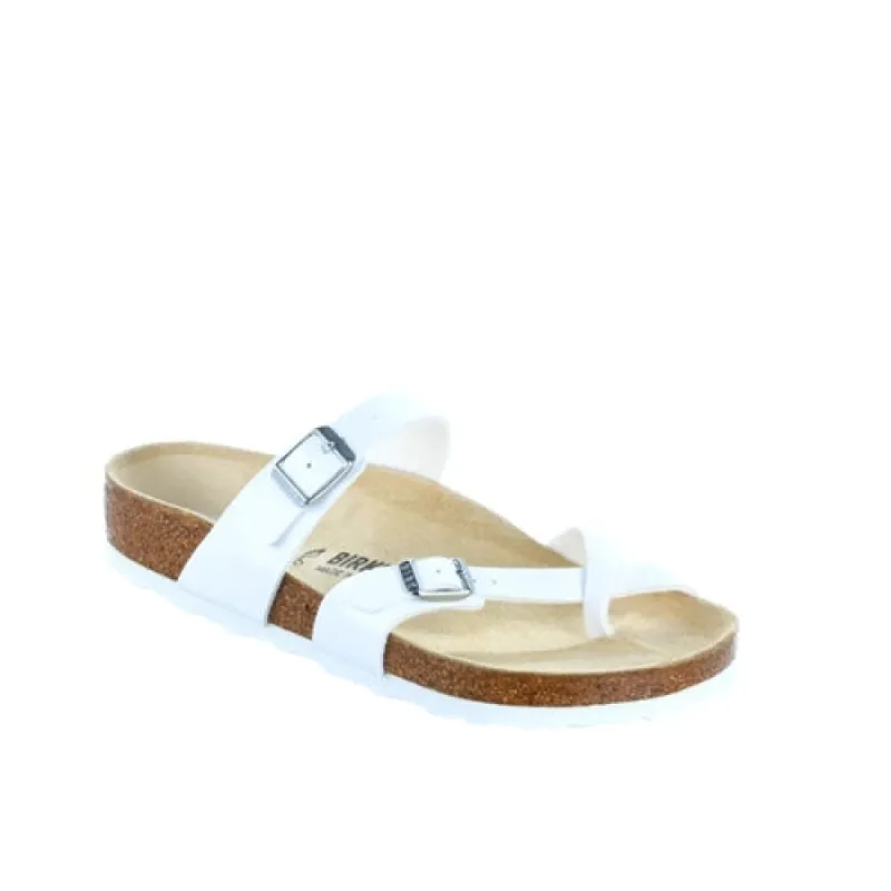 Birkenstock Mayari White Birkoflor Regular sold by Bayside Shoe Warehouse