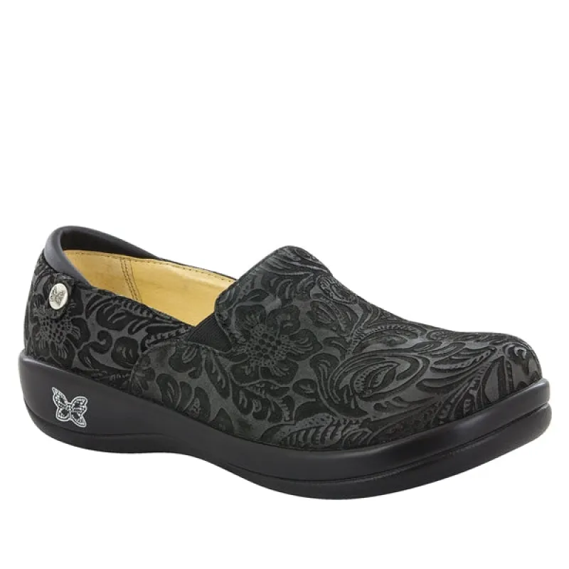Alegria Keli Black Embossed Paisley - 431 sold by Bayside Shoe Warehouse