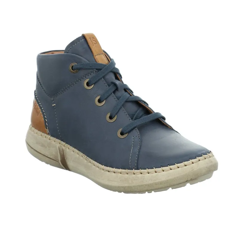 Josef Seibel Louisa 07 Ocean-kombi Lace Up Boot sold by Bayside Shoe Warehouse
