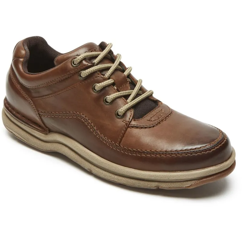 Rockport Mens Shoes World Tour Classic - Brown sold by Bayside Shoe Warehouse