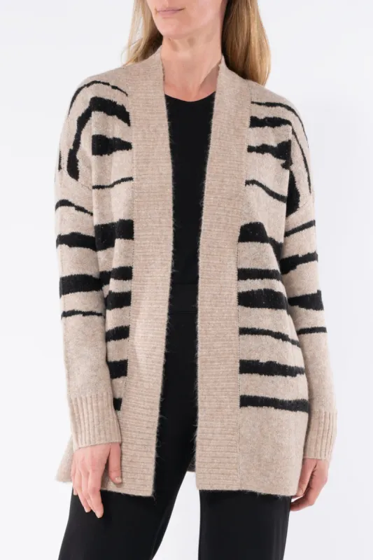 Jump Broken Stripe Cardi sold by Bayside Shoe Warehouse
