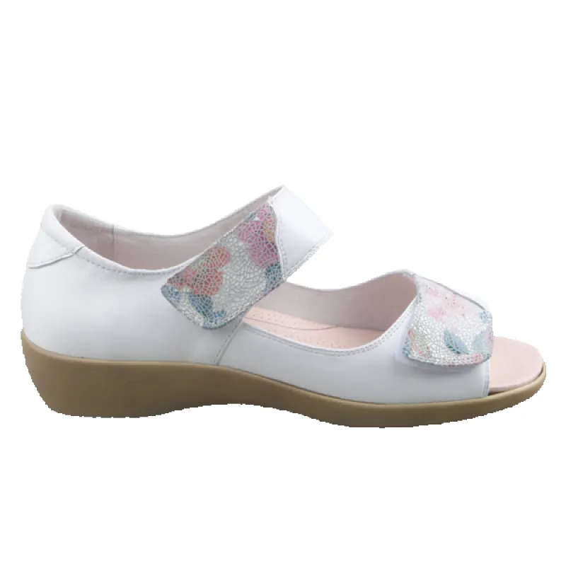 Pure Comfort Ara White Multi sold by Bayside Shoe Warehouse