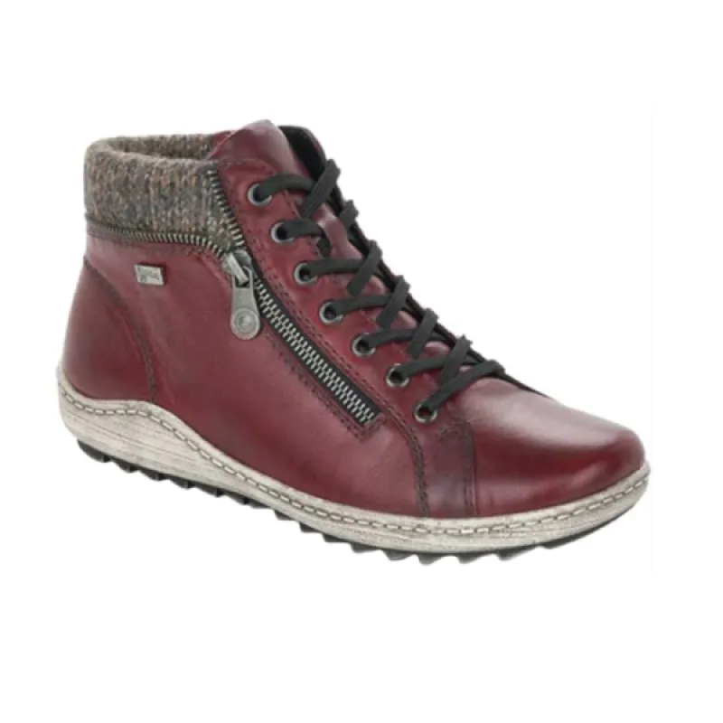 Remonte Womens Shoes R1473-35 Red Combination sold by Bayside Shoe Warehouse