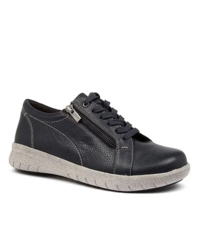 Ziera Solar Xf Zr Ink Leather Sneaker sold by Bayside Shoe Warehouse