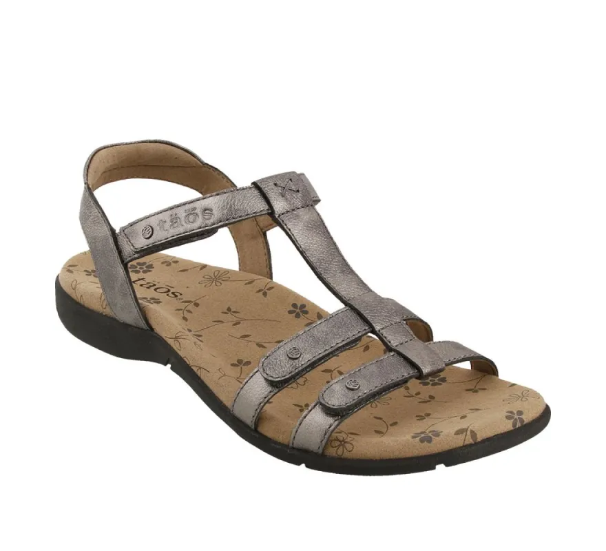 Taos Trophy 2 Sandals - Pewter sold by Bayside Shoe Warehouse