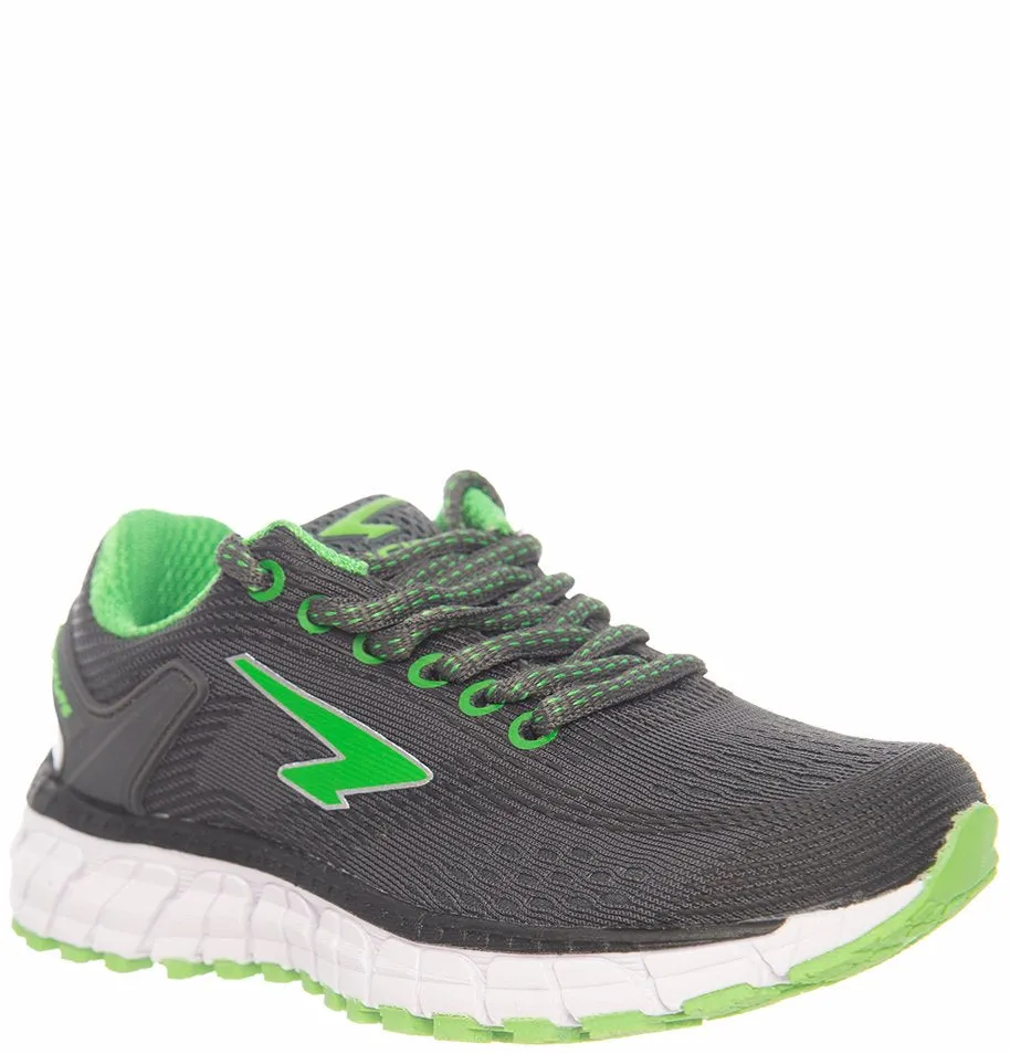 Sfida Vivid Boys Runner Black/green L sold by Bayside Shoe Warehouse