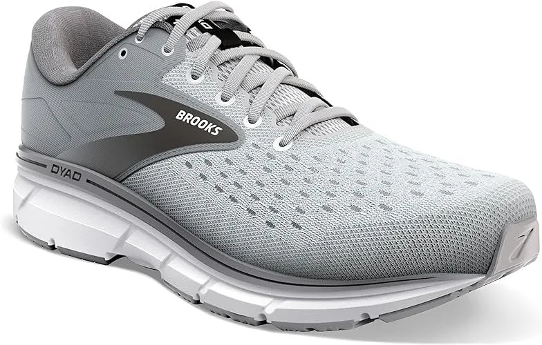Brooks M Dyad 11 2e Neutral Grey/black/white Width sold by Bayside Shoe Warehouse
