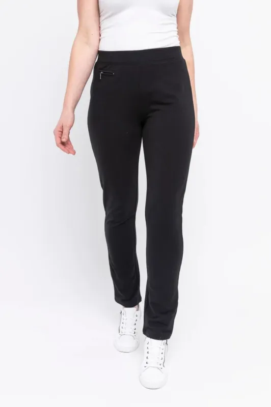 Jump Full Length Track Pant Black made by Jump