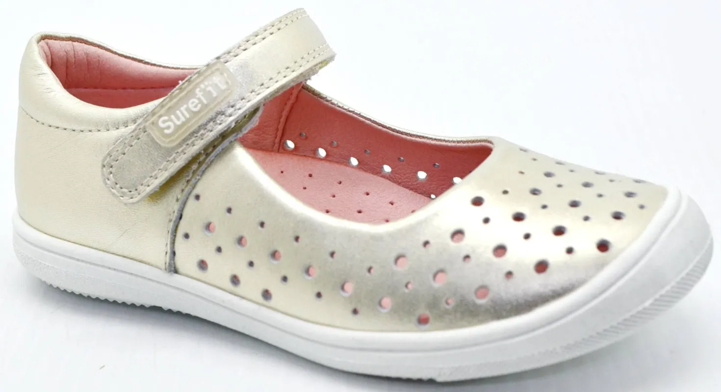 Surefit Evie Soft gold sold by Bayside Shoe Warehouse