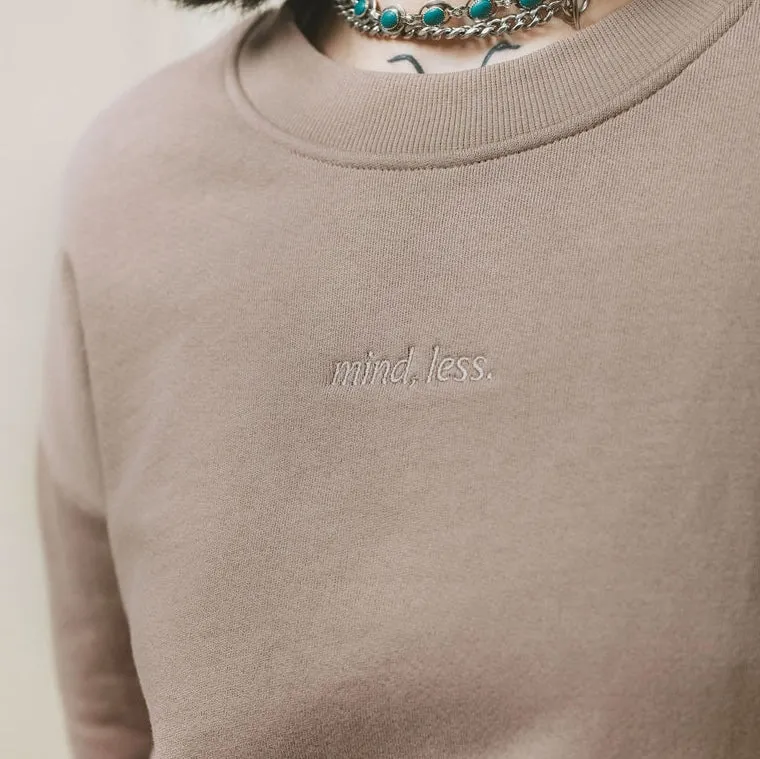 Mind, Less. Crewneck sold by Mindless Labs product image thumbnail 2
