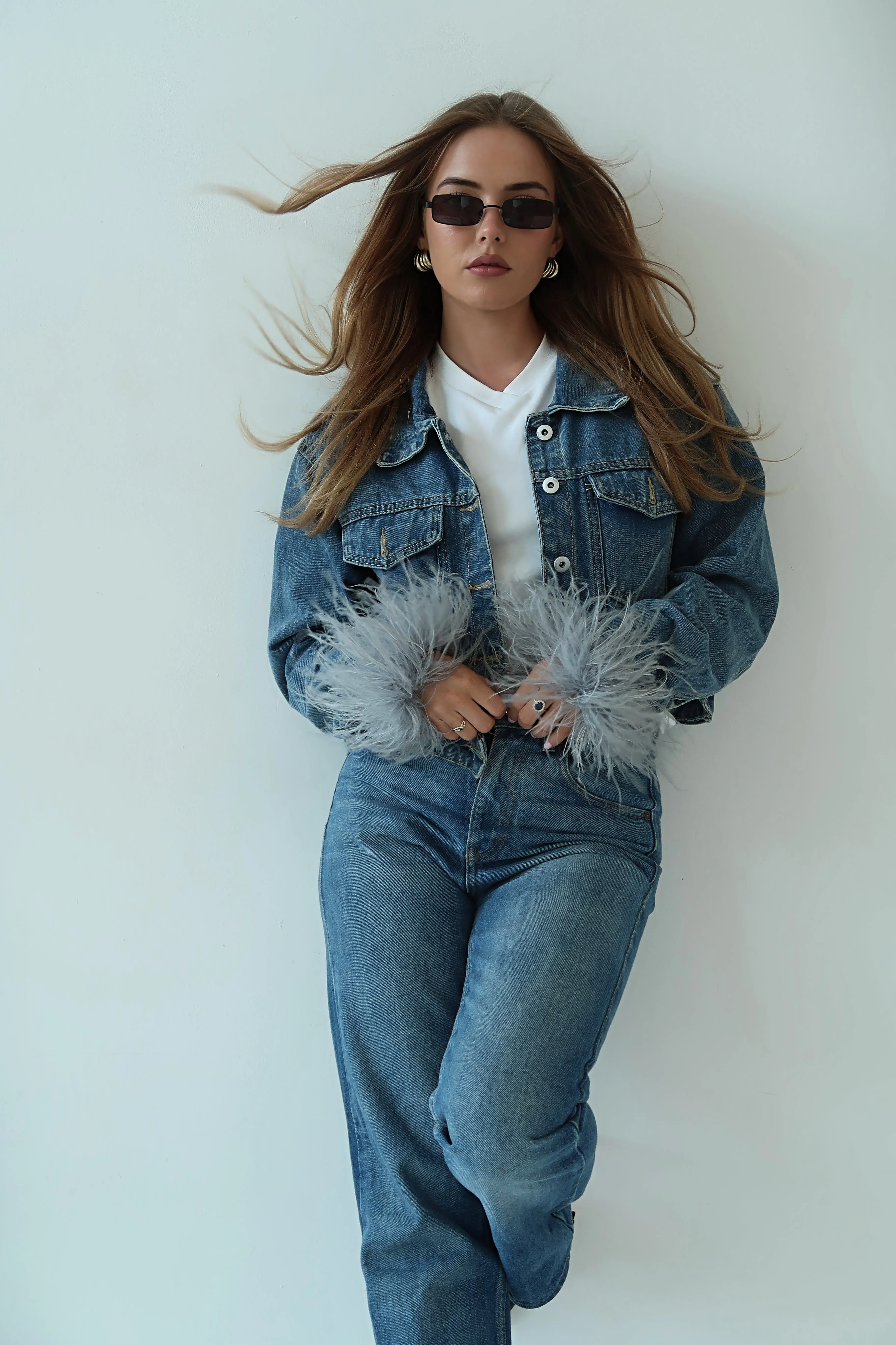 Sasha Denim Jacket sold by Niamae