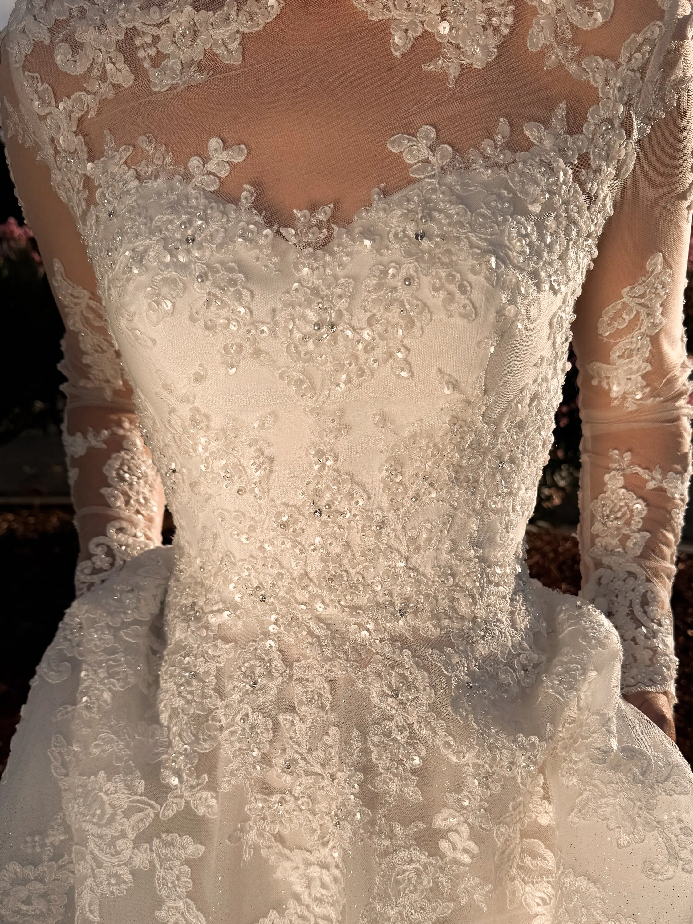 Lace A-line Dress Sakura sold by Olivia Bottega product image thumbnail 2