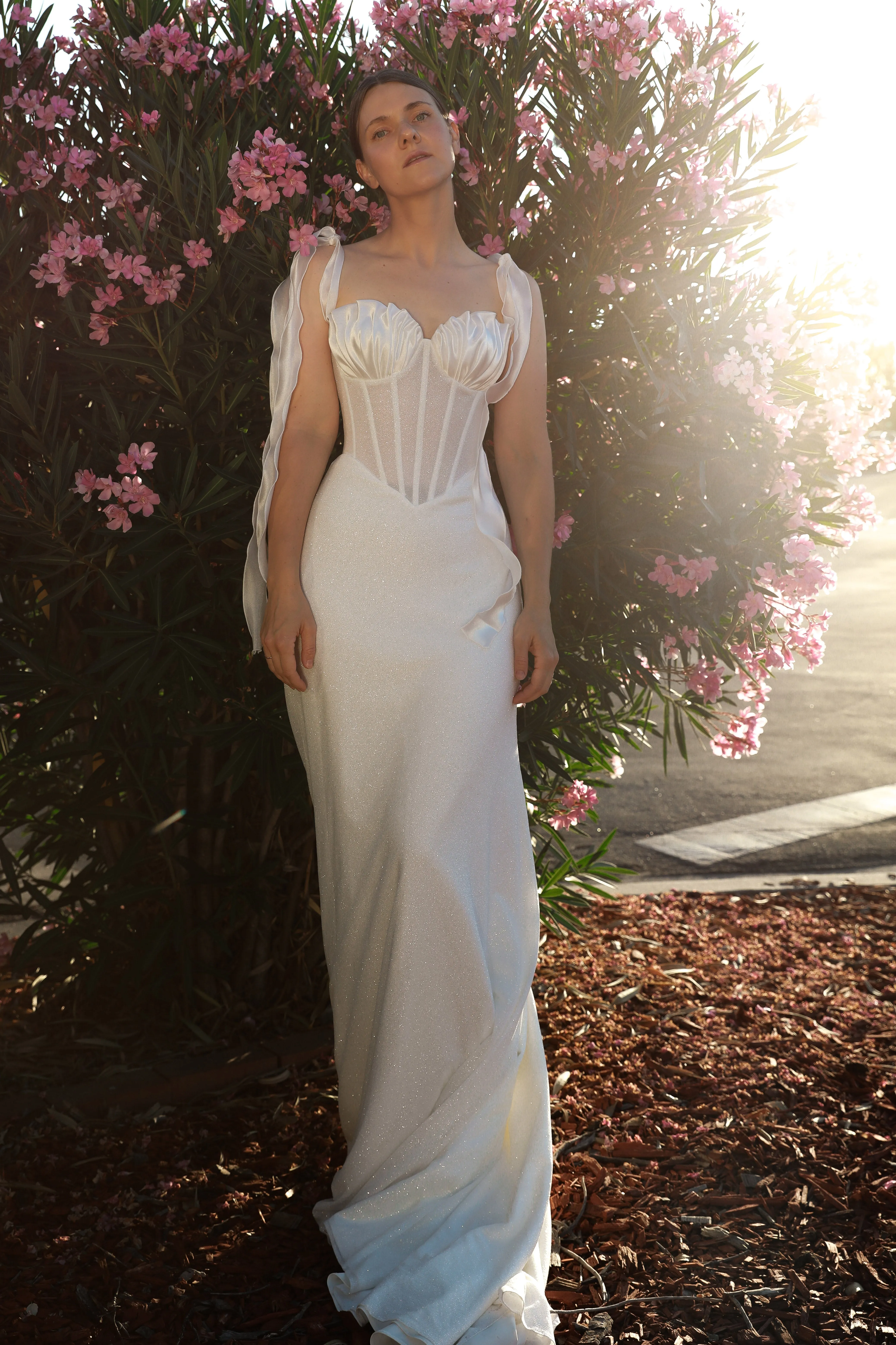 2 in 1 Wedding Dress Maybel with Overskirt sold by Olivia Bottega product image thumbnail 4