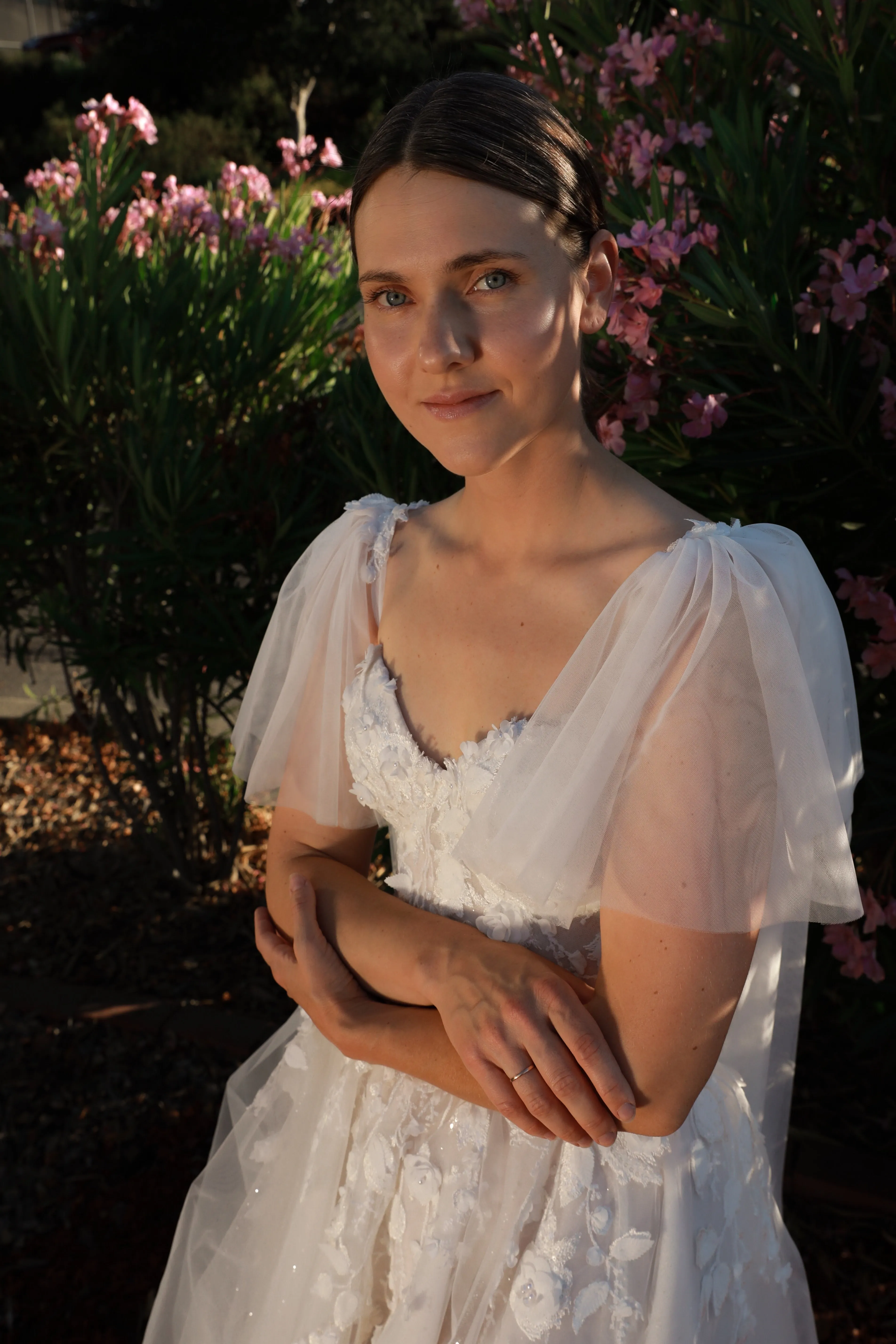 Tea Length Lace Wedding Dress Luche sold by Olivia Bottega product image thumbnail 3