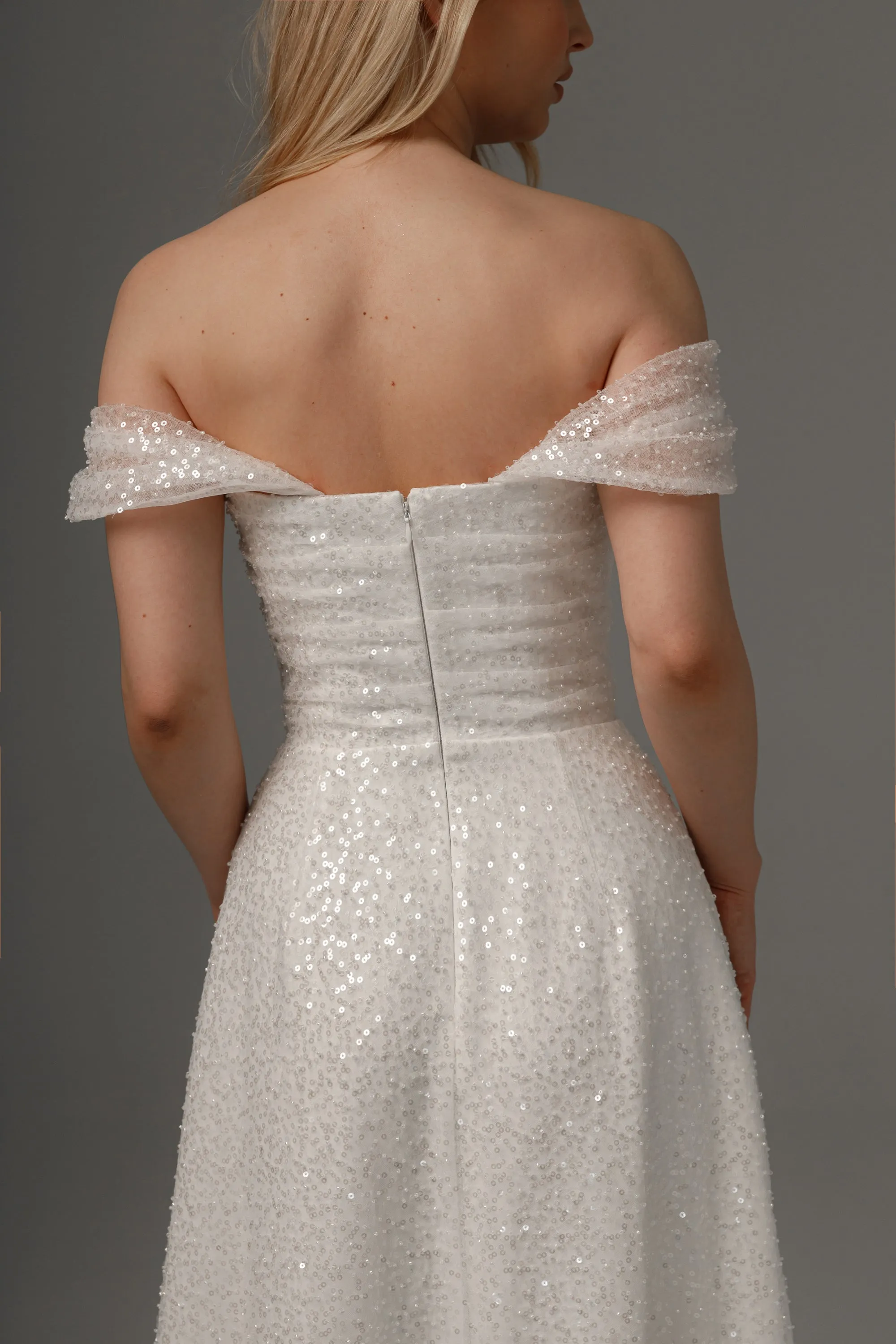 Wedding Dress Elu with Detachable Straps sold by Olivia Bottega product image thumbnail 4