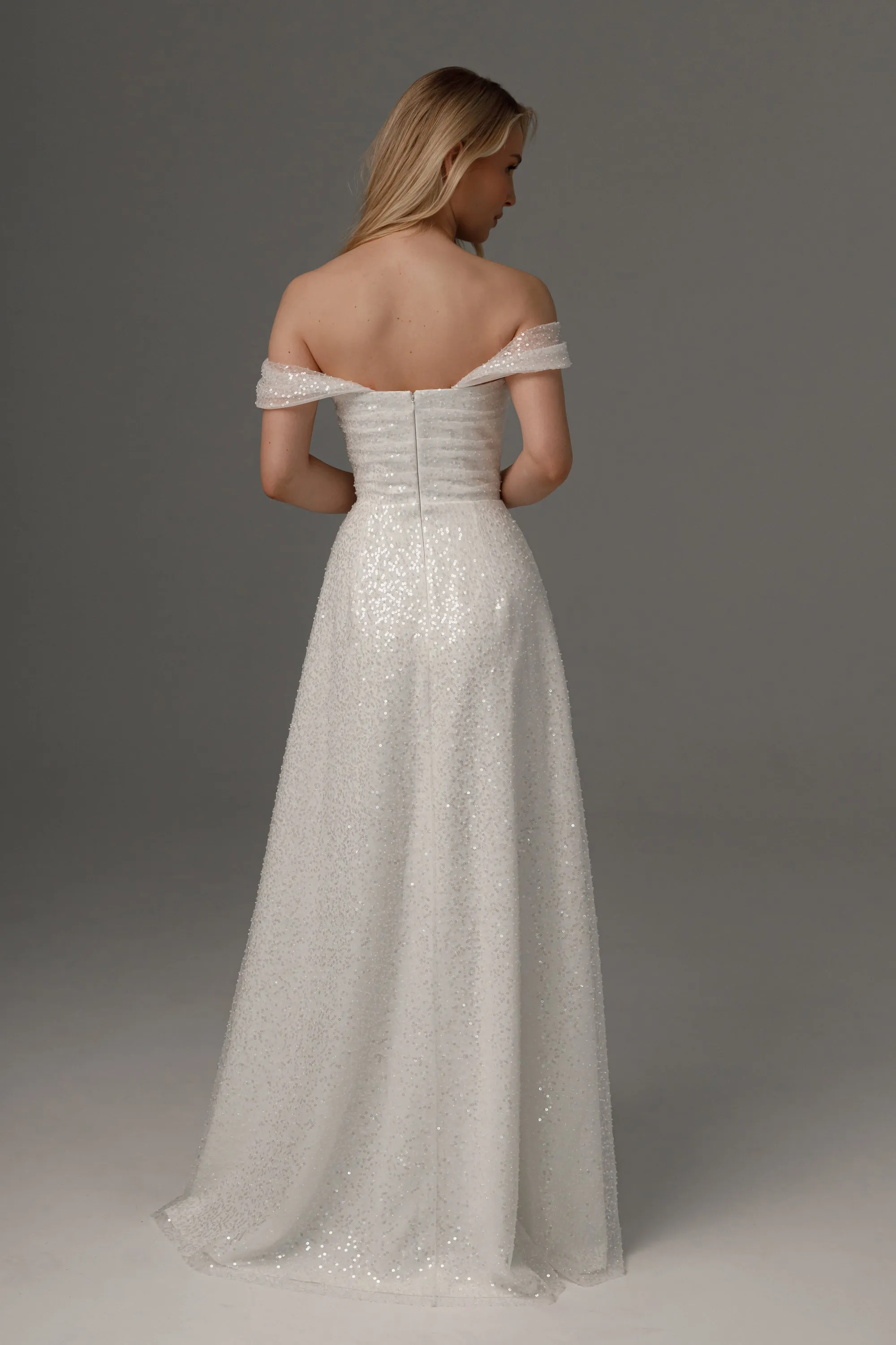 Wedding Dress Elu with Detachable Straps sold by Olivia Bottega product image thumbnail 3