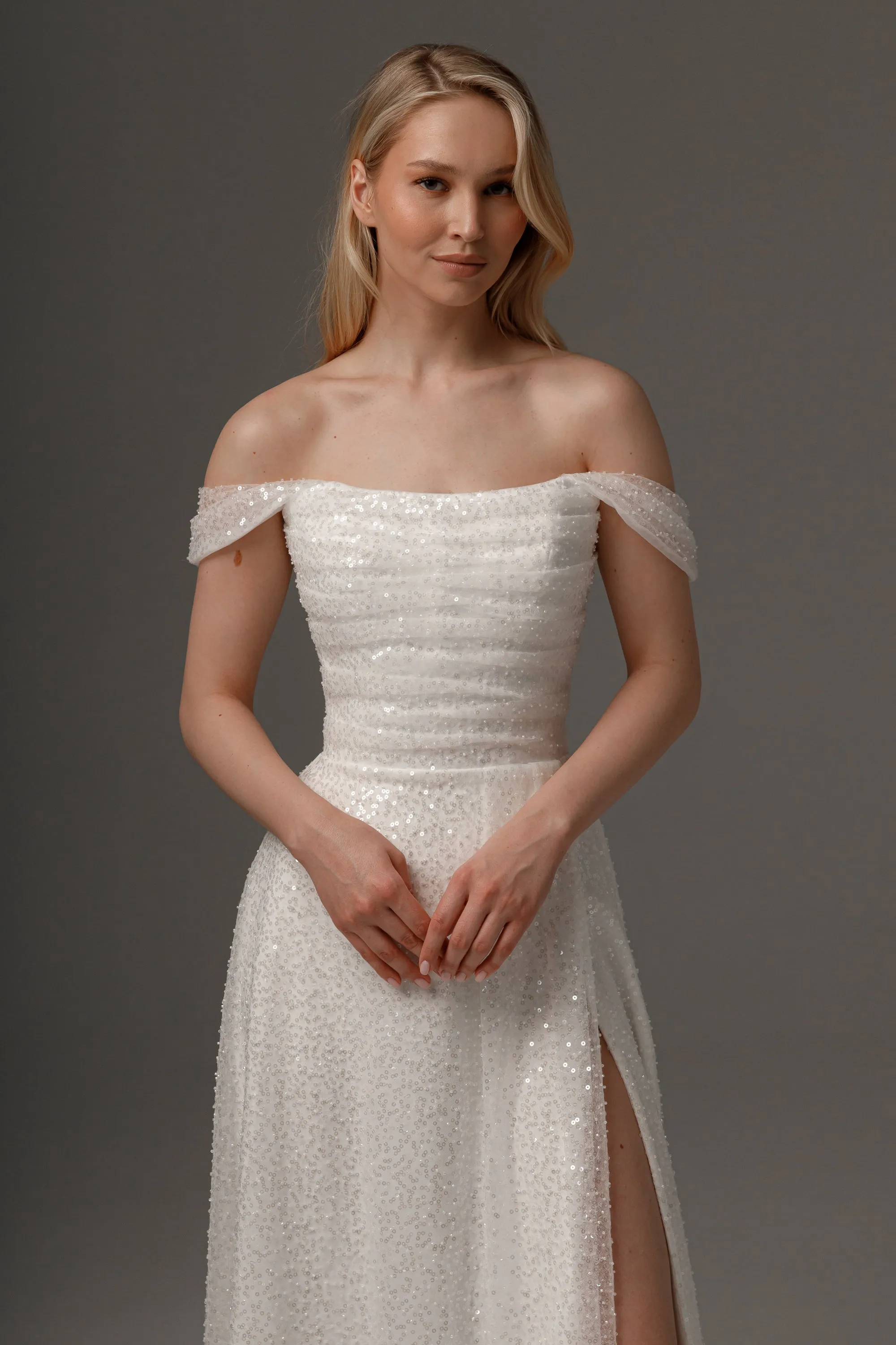 Wedding Dress Elu with Detachable Straps sold by Olivia Bottega product image thumbnail 5