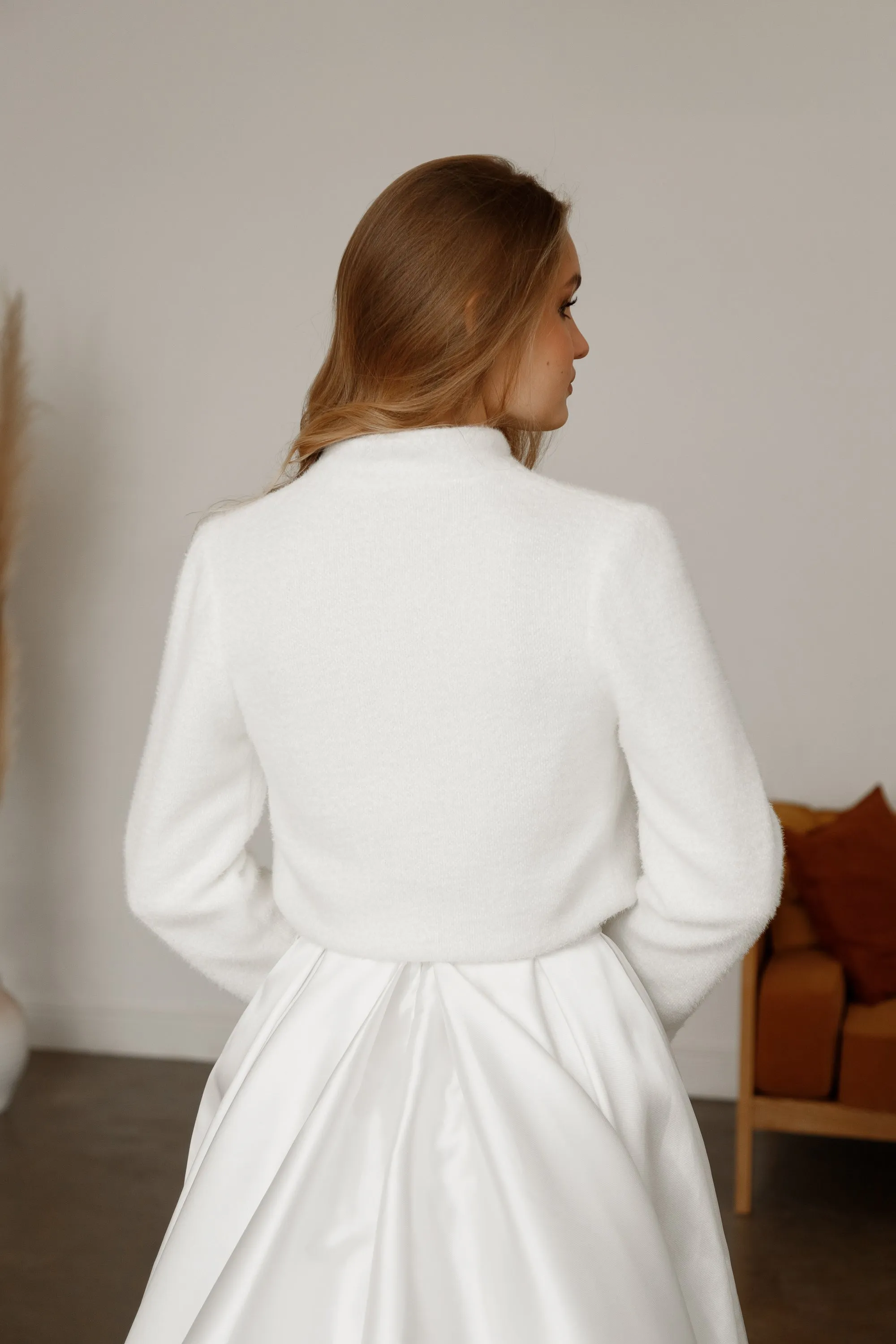 Light Ivory Jacket K - 068/2 | Ready-to-Ship sold by Olivia Bottega product image thumbnail 3