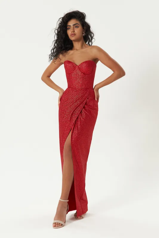 Madonna Red | Ready-to-Ship made by Olivia Bottega