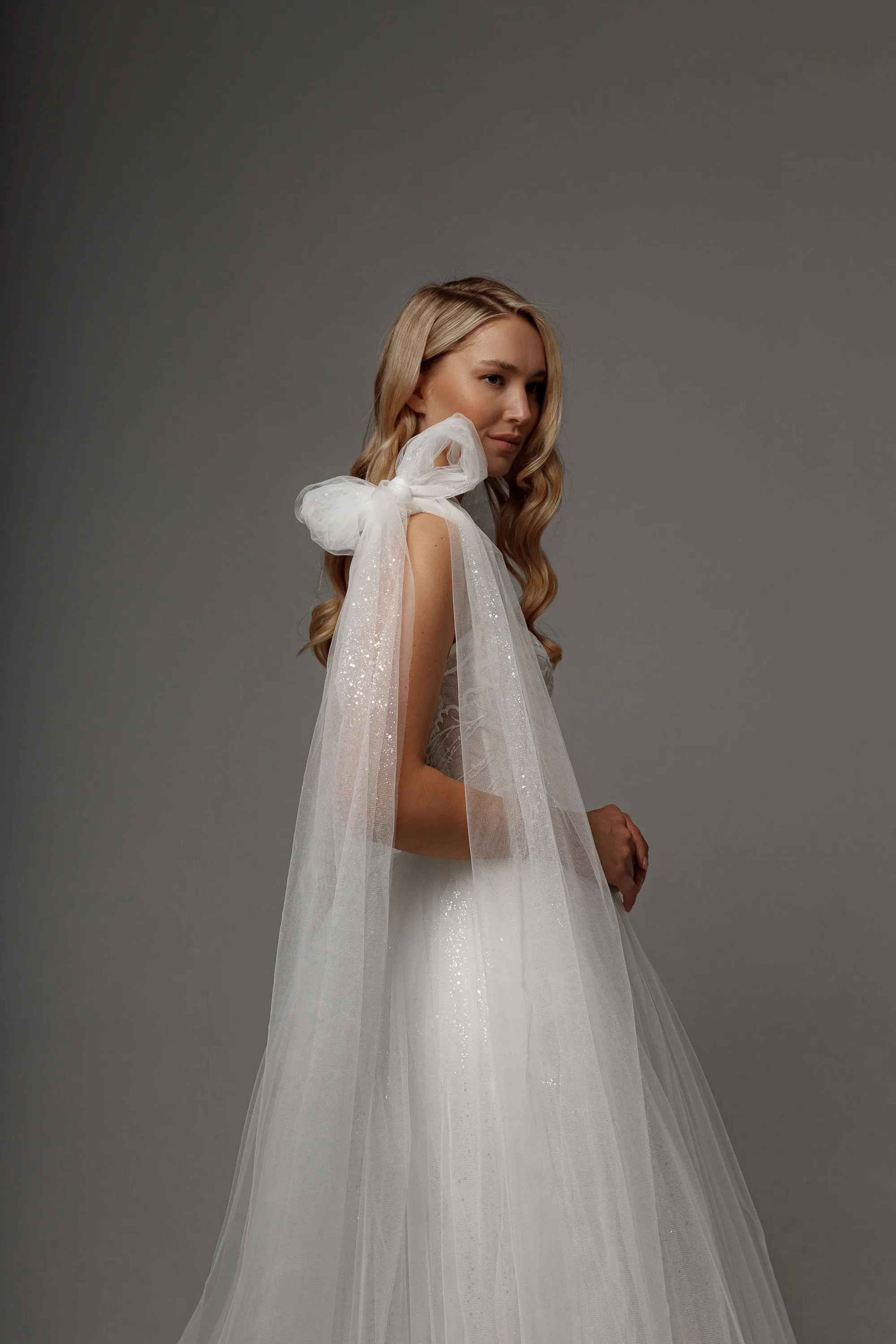 Wedding Dress Helena Midi with Detachable Straps sold by Olivia Bottega product image thumbnail 3