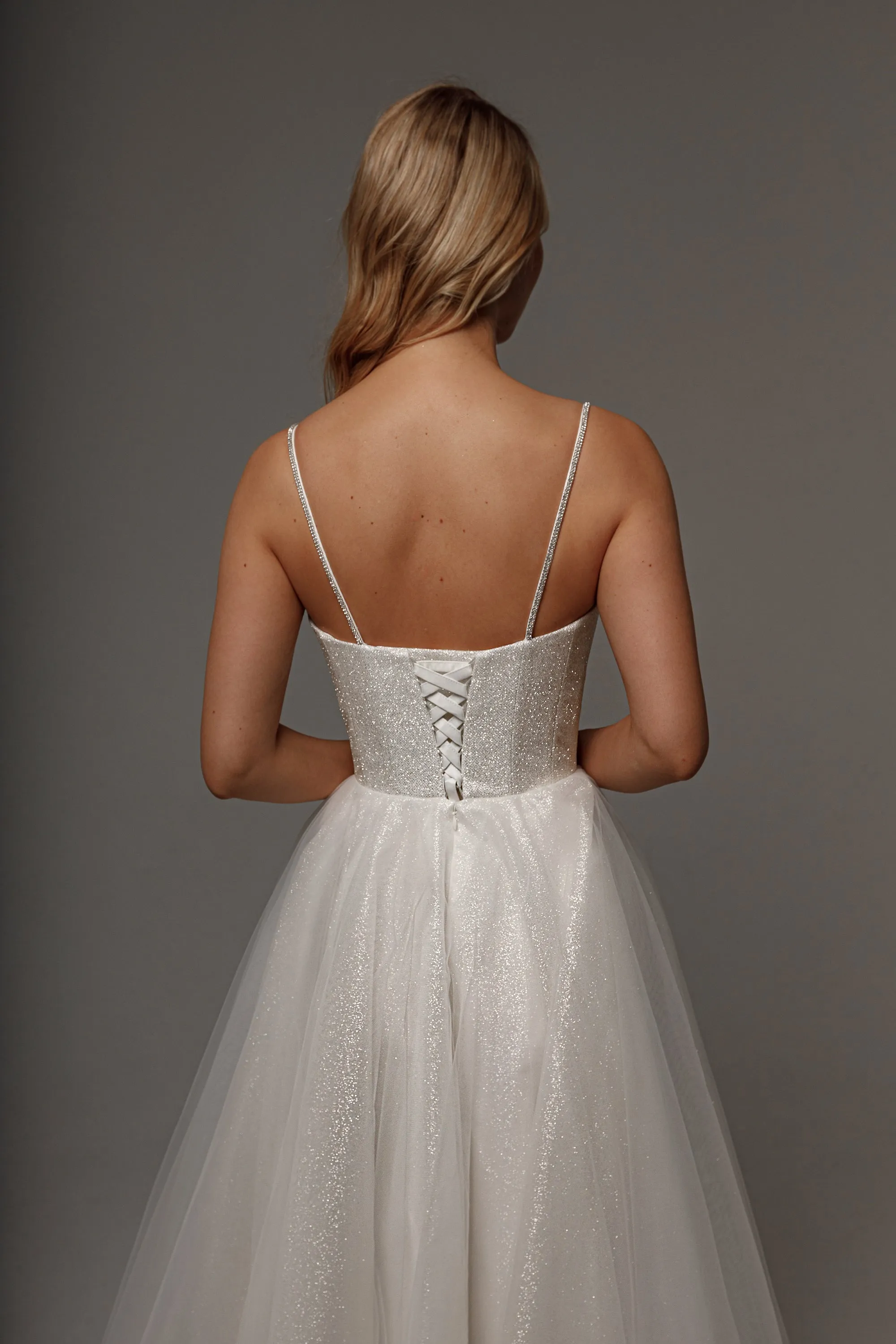 Sparkly Wedding Dress Rakel 2 Midi sold by Olivia Bottega product image thumbnail 3