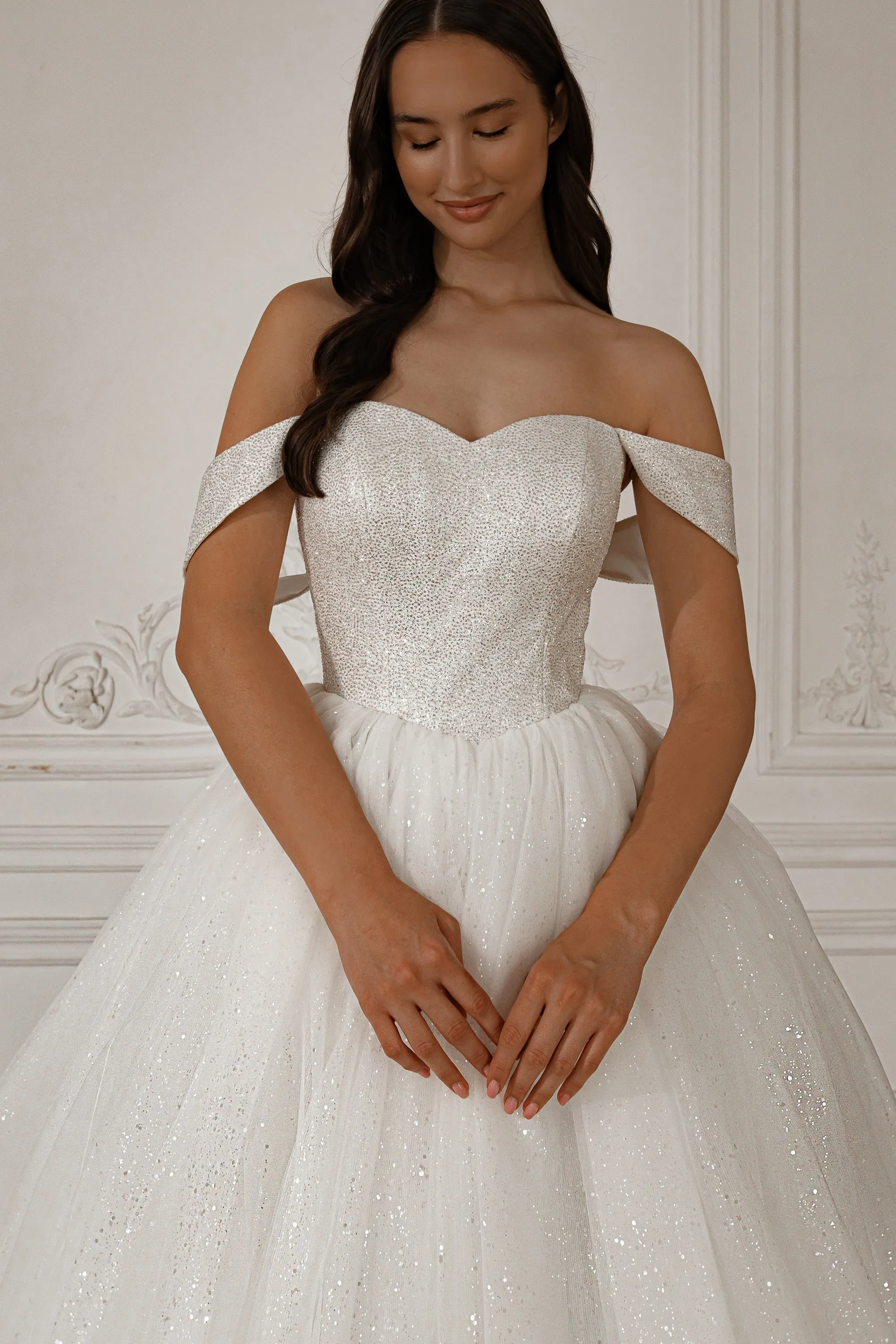 Sparkly Wedding Dress Jane sold by Olivia Bottega product image thumbnail 2