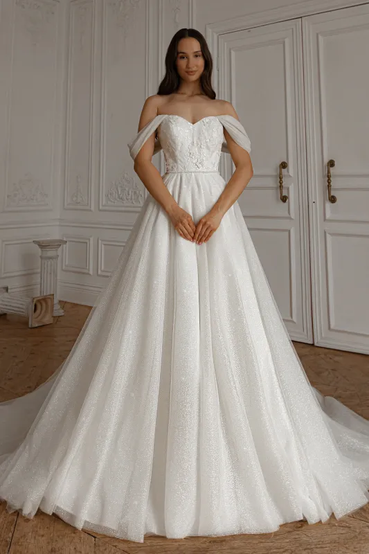 Sparkly Wedding Dress Sylph sold by Olivia Bottega