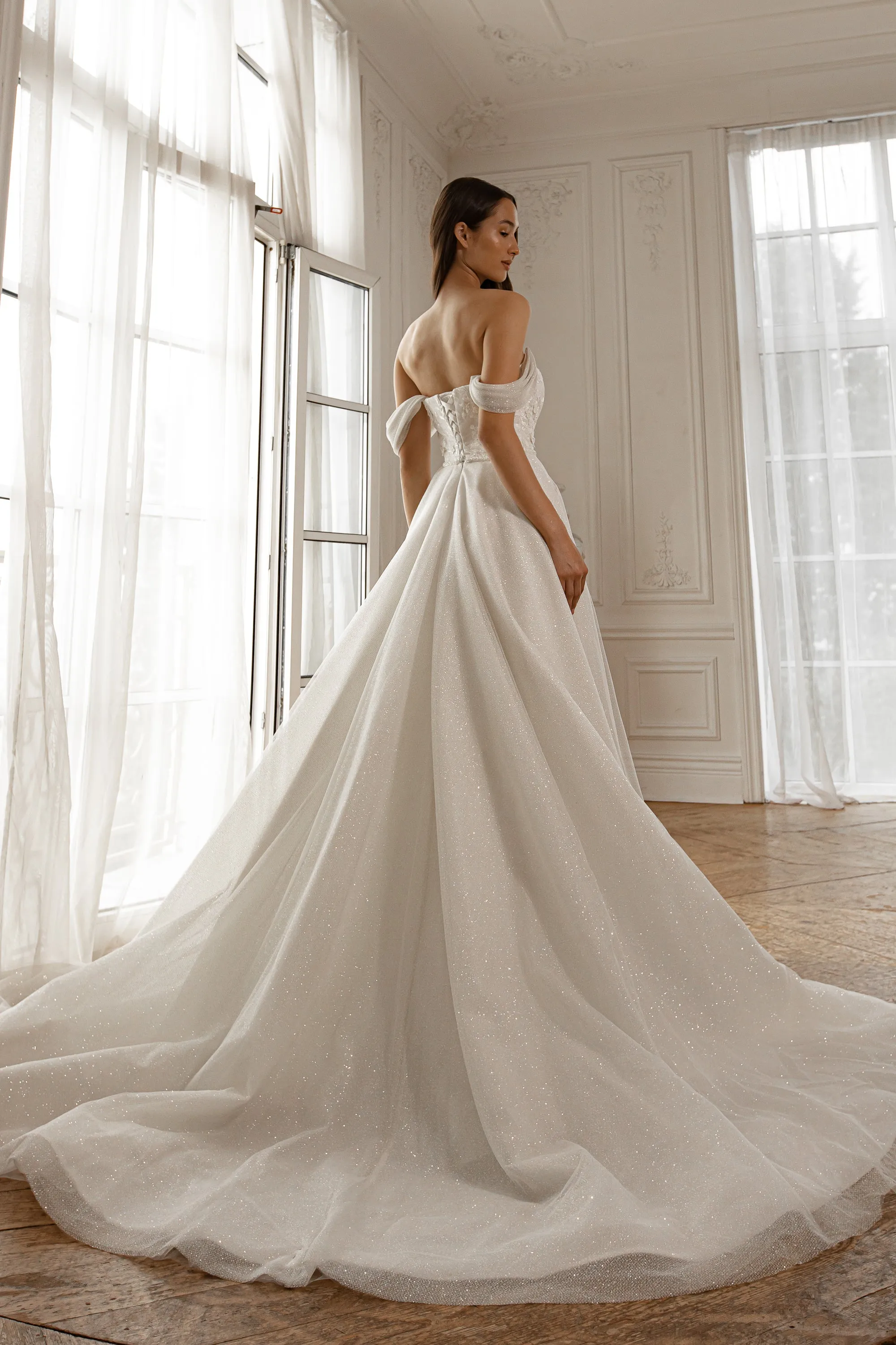 Sparkly Wedding Dress Sylph sold by Olivia Bottega product image thumbnail 2