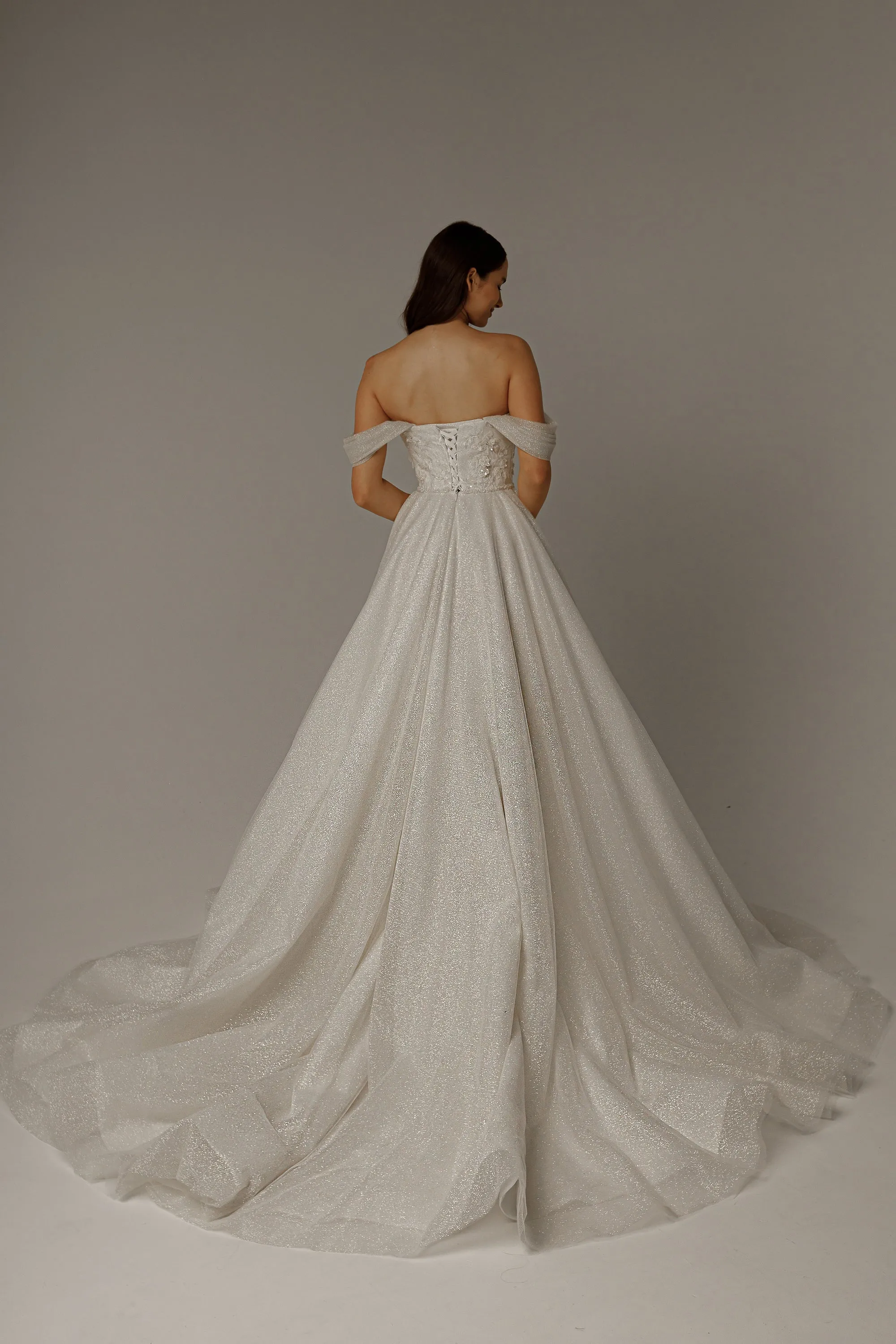 Sparkly Wedding Dress Sylph sold by Olivia Bottega product image thumbnail 5