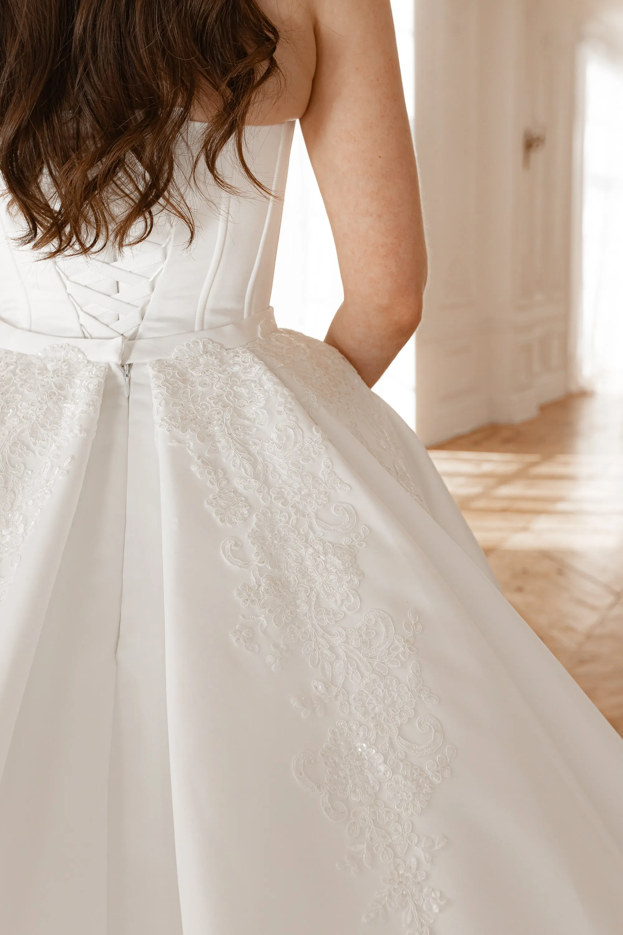 2 in 1 Wedding Dress Steltella with The Detachable Skirt sold by Olivia Bottega product image thumbnail 5