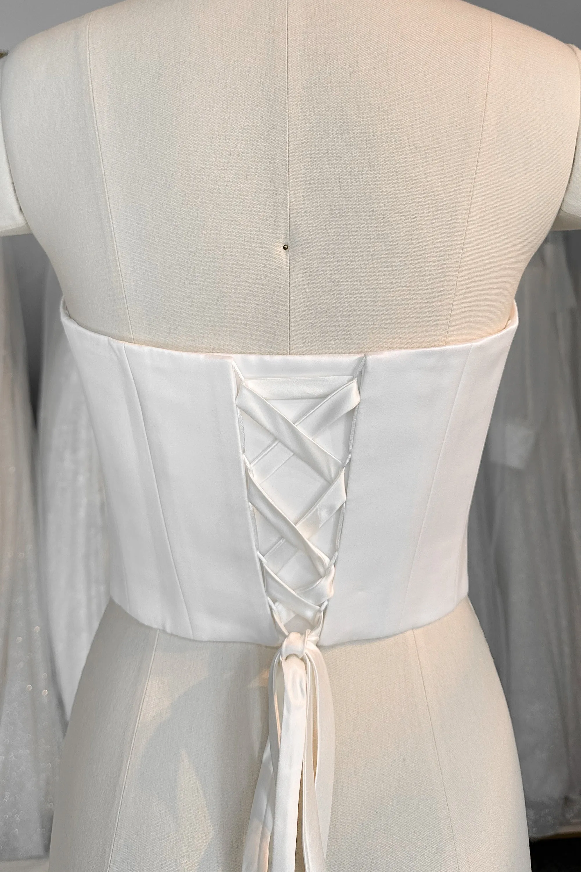 Light Ivory Corset sold by Olivia Bottega product image thumbnail 5