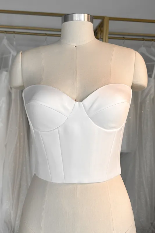 Light Ivory Corset sold by Olivia Bottega