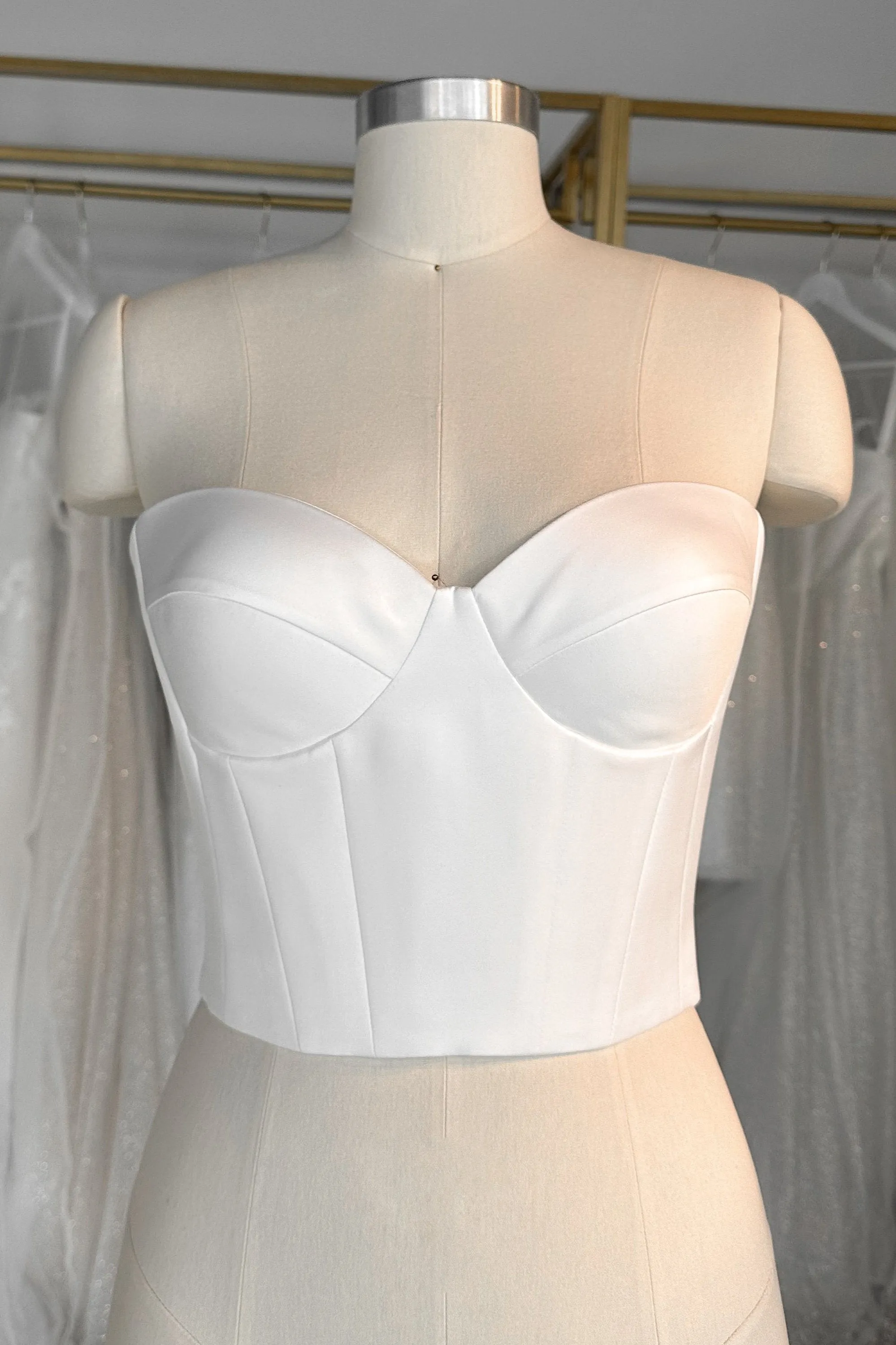 Light Ivory Corset sold by Olivia Bottega