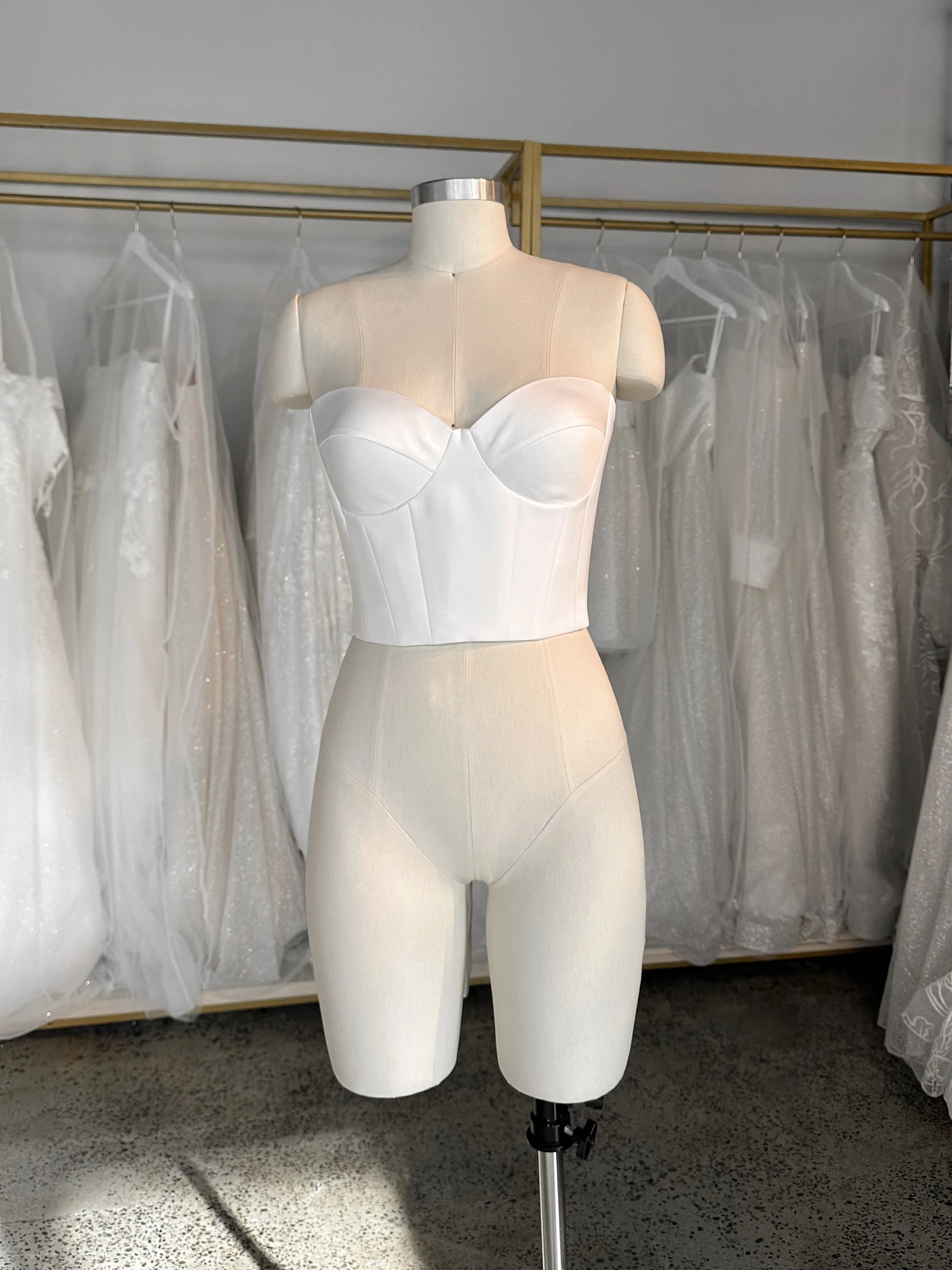 Light Ivory Corset sold by Olivia Bottega product image thumbnail 2