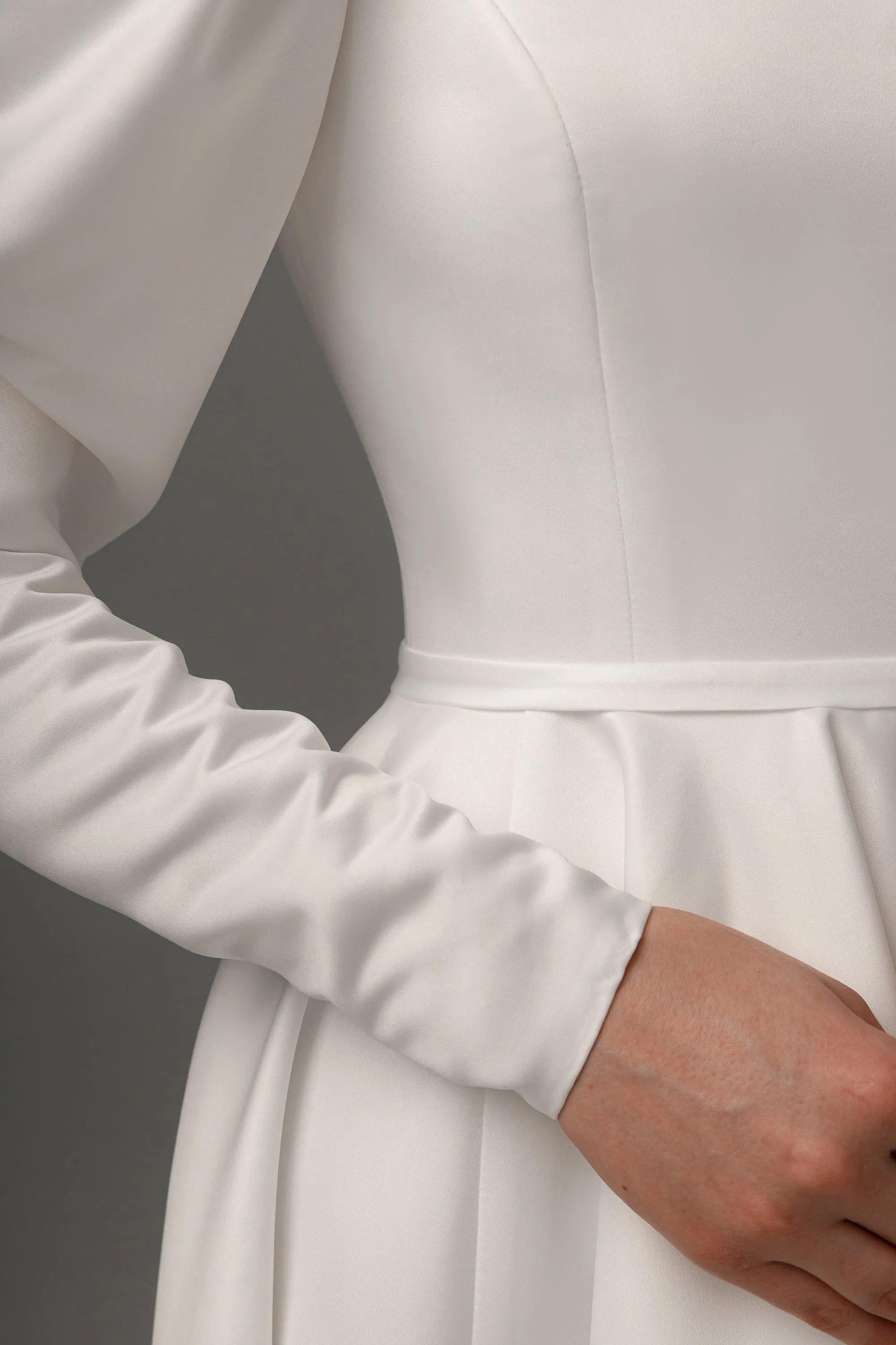 Wedding Dress Donoma with Long Sleeves sold by Olivia Bottega product image thumbnail 5