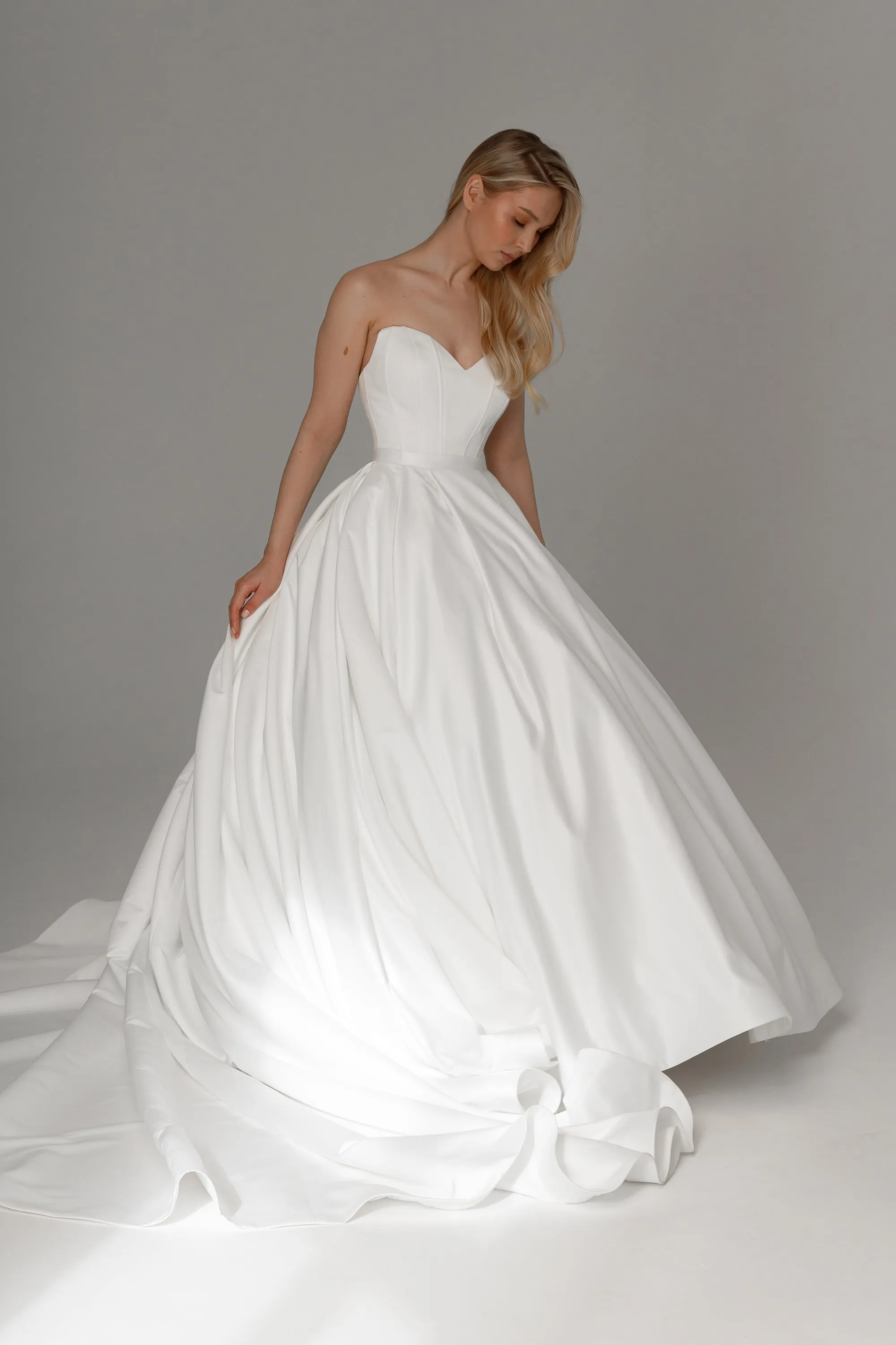 2 in 1 Wedding Dress With Detachable Skirt Protea sold by Olivia Bottega product image thumbnail 5