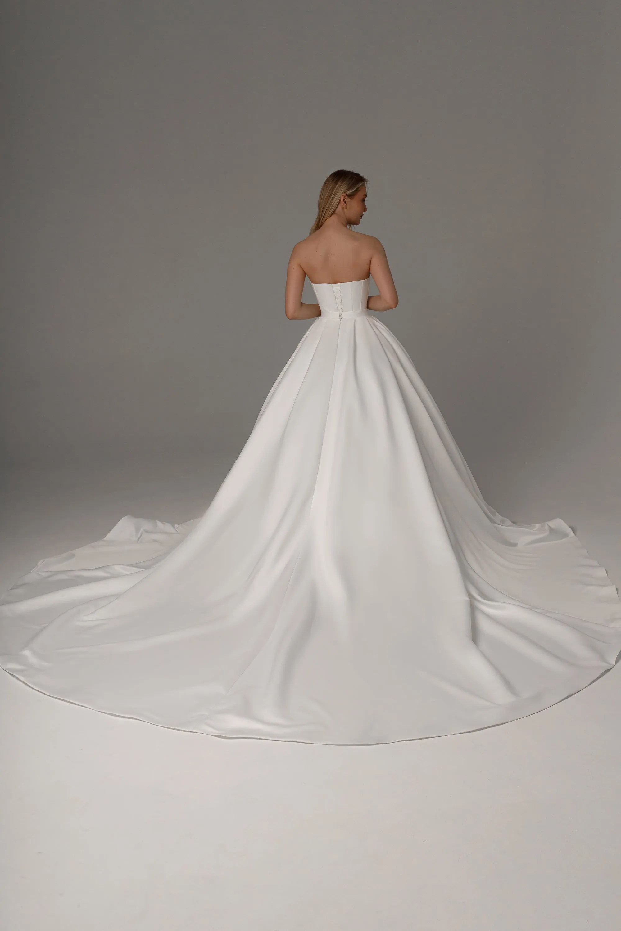 2 in 1 Wedding Dress With Detachable Skirt Protea sold by Olivia Bottega product image thumbnail 3