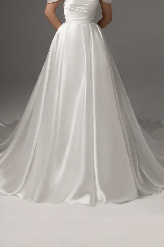 Detachable Skirt Fiorelia With Leg Slit sold by Olivia Bottega