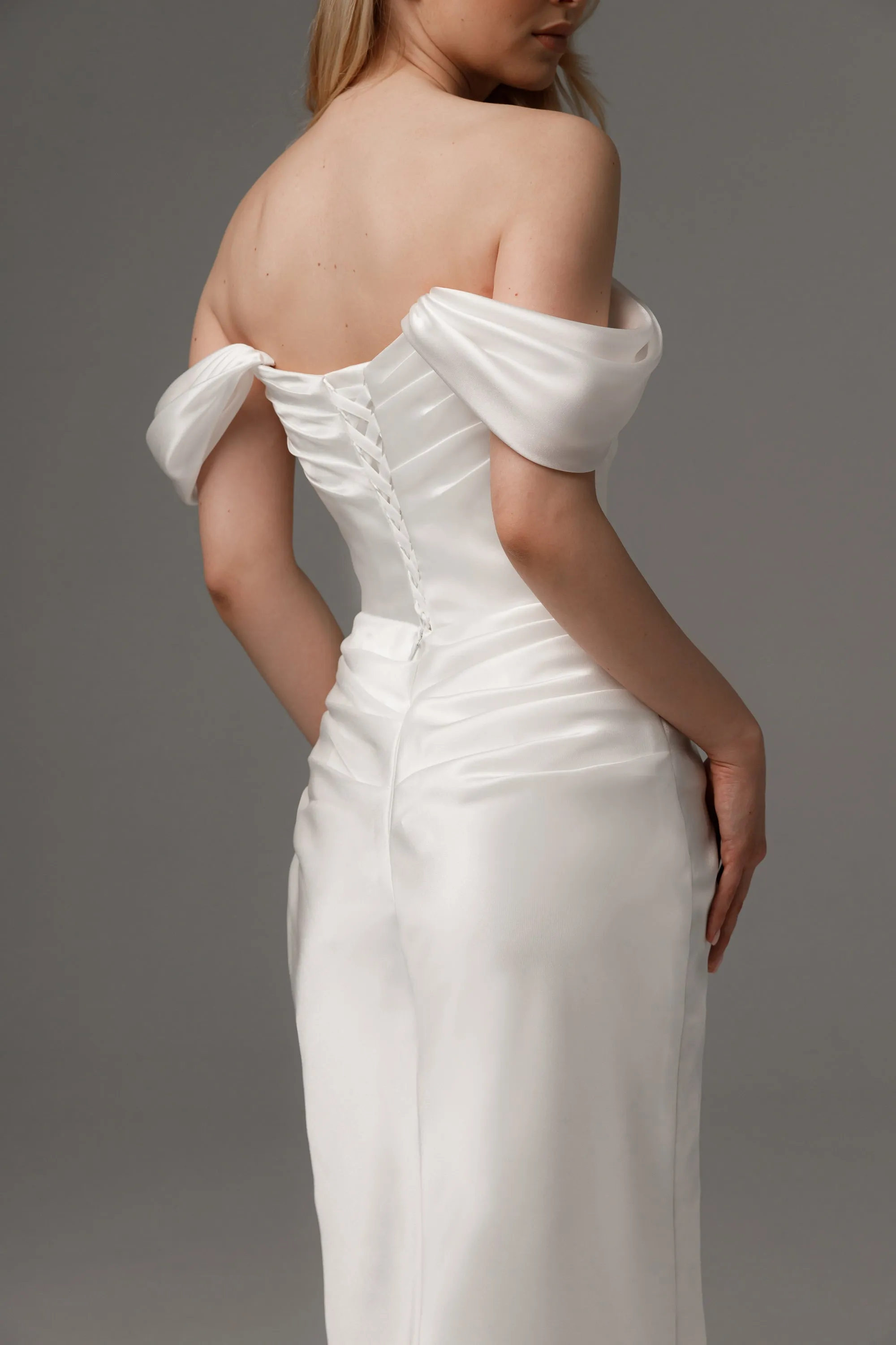 Wedding Dress Dakota With Detachable Straps sold by Olivia Bottega product image thumbnail 4