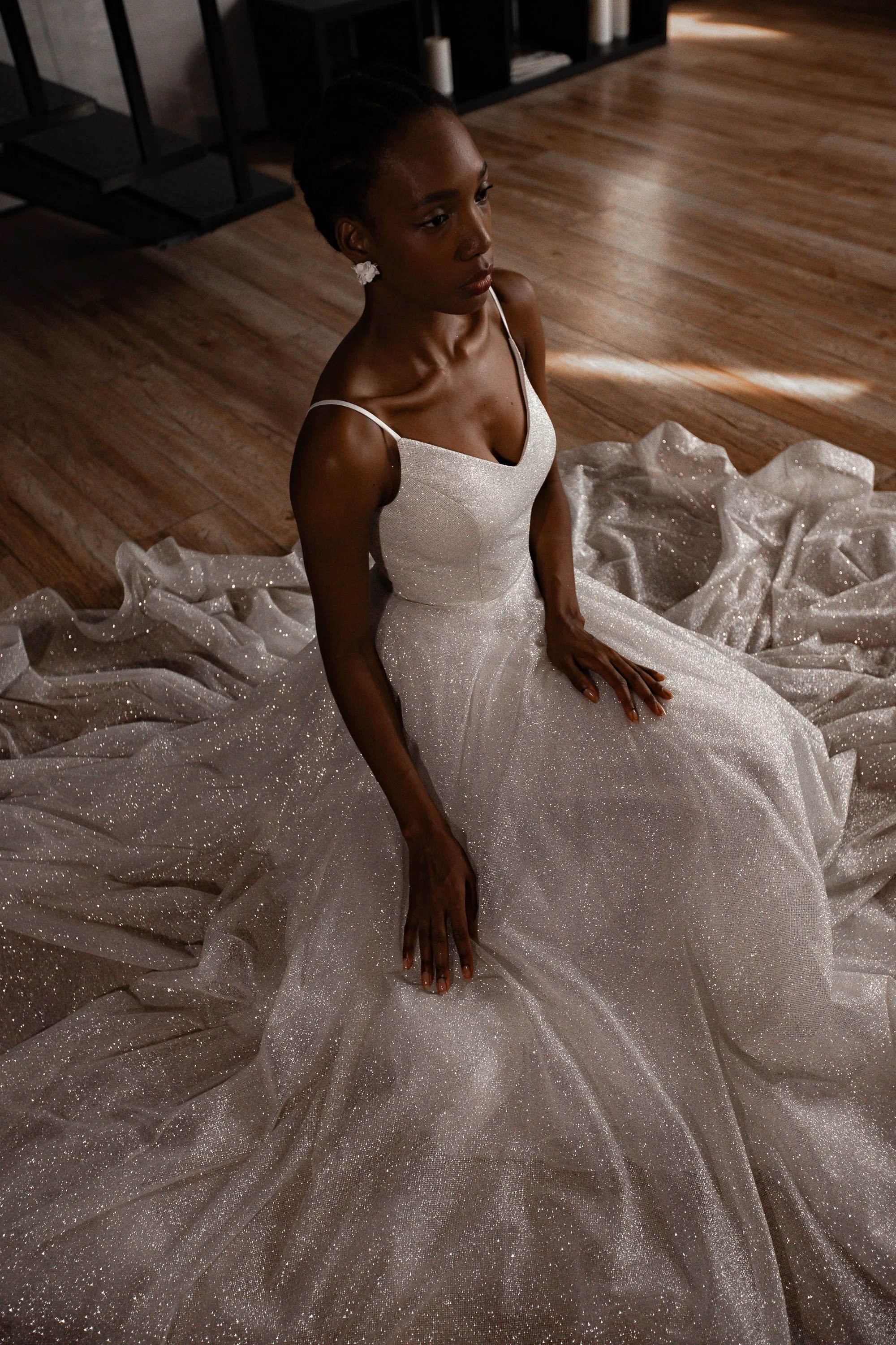 Sparkle Wedding Dress Heist sold by Olivia Bottega product image thumbnail 5