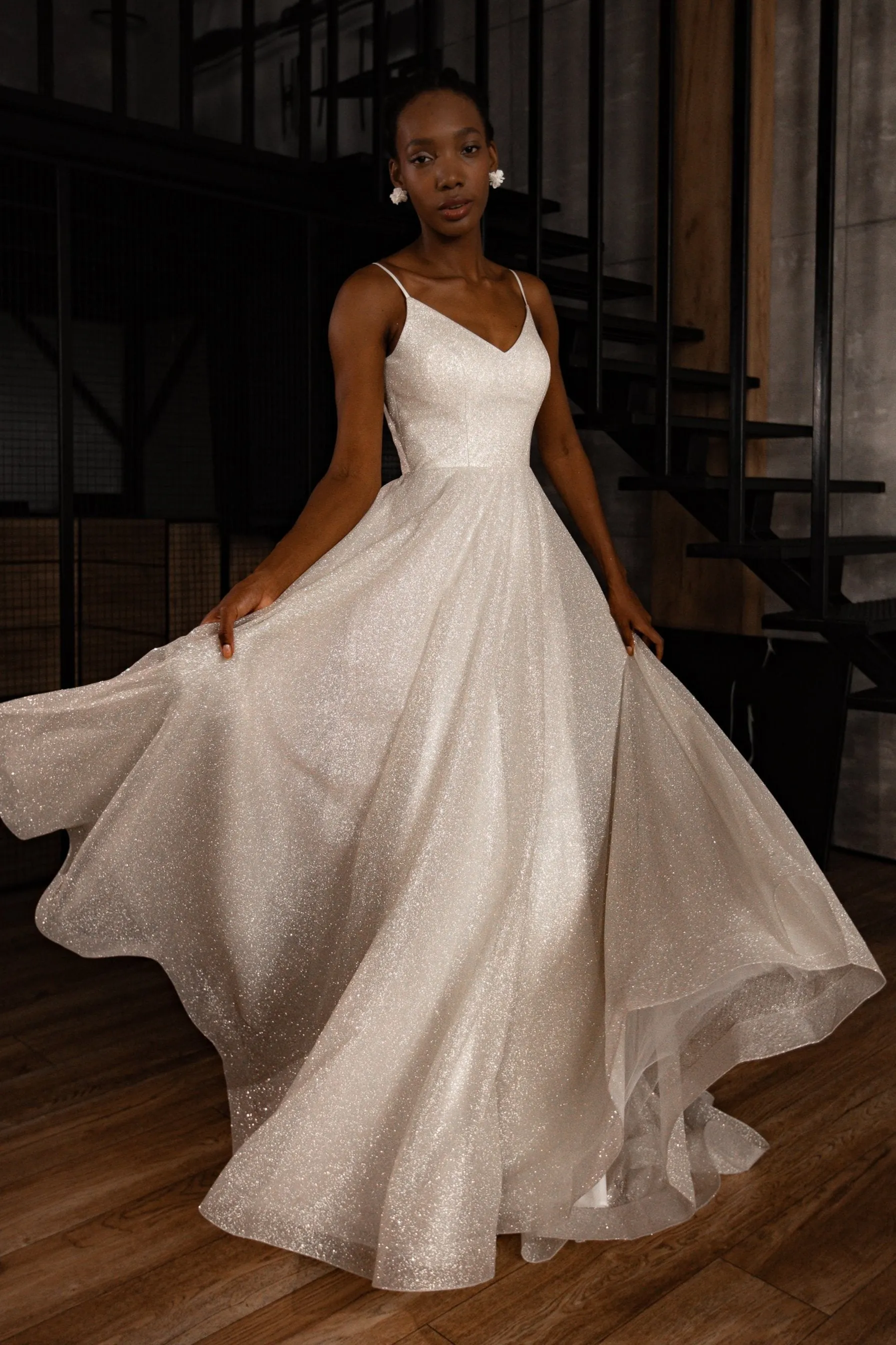 Sparkle Wedding Dress Heist sold by Olivia Bottega product image thumbnail 2